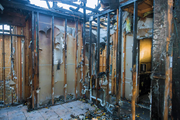 Professional Soot Cleanup technician working in Savage, MD